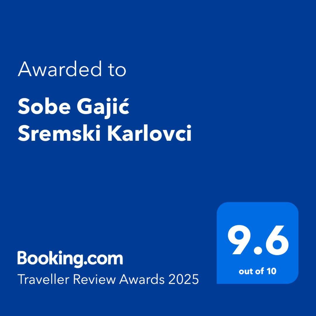 Sobe Gajic Σρέμσκι Καρλόβτσι Εξωτερικό φωτογραφία